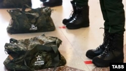 Призывники в Новосибирской области России (фото иллюстративное)