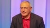 Mikhail Khodorkovsky gjatë një interviste me Igor Sevriugin nga Current Time TV, në selinë e RFE/RL në Pragë më 13 tetor 2023.