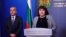 Премиерът Гълъб Донев и финансовият министър Росица Велкова съобщиха новината на брифинг в МС