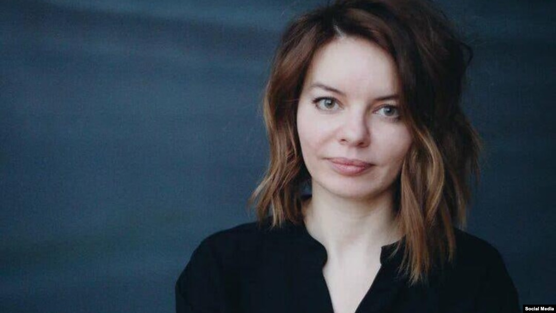 Jurnalista din Rusia Olesia Gerasimenko 