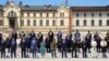 Еуропа саяси қауымдастығы саммитіне қатысушылар. Кишинев, 1 маусым 2023 жыл.