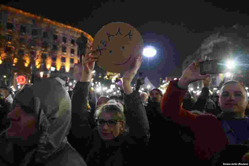 These elections are likely to be more of a challenge for Vucic, with the main pro-European opposition parties forming a new coalition, Serbia Against Violence. That was the slogan of the protesters who took to the streets of Serbia this summer, following two mass shootings in May that killed 19 people, including 10 in a school.