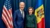 Președintele SUA, Joe Biden, și președinta Republicii Moldova, Maia Sandu, la Varșovia, Polonia, 21 februarie 2023.