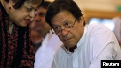 Former Pakistan Prime Minister Imran Khan 