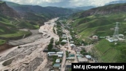 Mudslides in Tajikistan on May 5