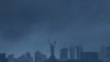 Дим над Києвом після влучання російських ракет, 9 березня 2023 року