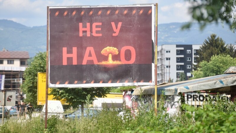 Poruke protiv NATO-a u Istočnom Sarajevu