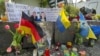  Мурнау. Каза тапкан украин жоокерлерин эскерүү учуру. 29-апрель, 2024-жыл 