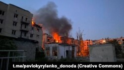 Последствия российской атаки в Покровске