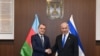 Israel - Israeli Prime Minister Benjamin Netanyahu meets Azerbaijani Foreign Minister Jeyhun Bayramov, March 29, 2023.