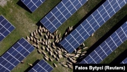 Solarni paneli u Roganu na Kosovu.