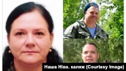 Ларыса, Васіль і Павал Прохаравы. Каляж «Нашай Нівы»