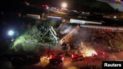 Përplasje vdekjeprurëse e trenave në Greqi