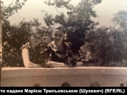 Праворуч донька Головкомандувача УПа Романа Шухевича Марія у Слов'янську