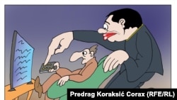 Karikature Predraga Koraksića Coraxa