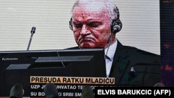 Televizijski prenos izricanja presude Ratku Mladiću na Sudu u Hagu, 8. jun 2021.