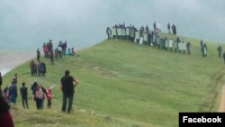 Söyüdlü kəndində sakinlərlə polis arasında qarşıdurma