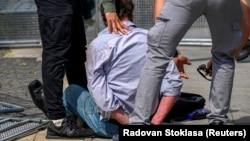 The 71-year-old suspect was detained after shooting Slovak Prime Minister Robert Fico after a government meeting in Handlova, Slovakia, on May 15.