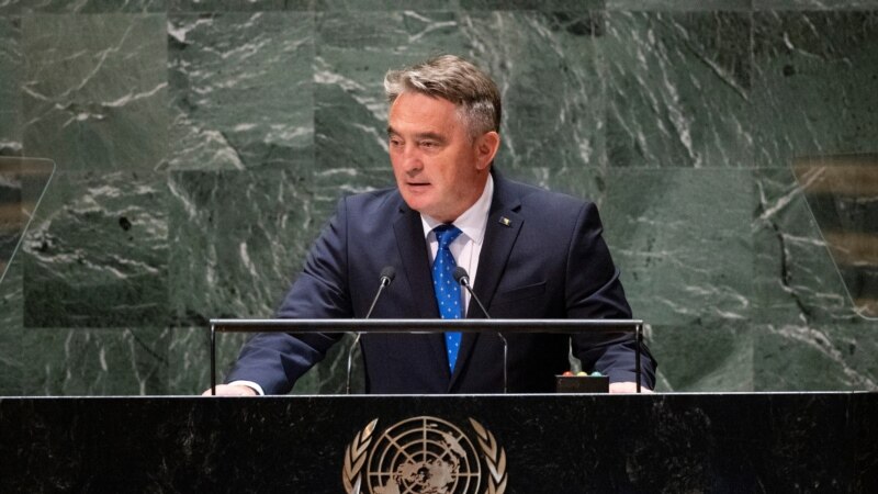 Komšić u UN-u ustvrdio da susjedi žele podijeliti BiH, Plenkovića usporedio s Putinom
