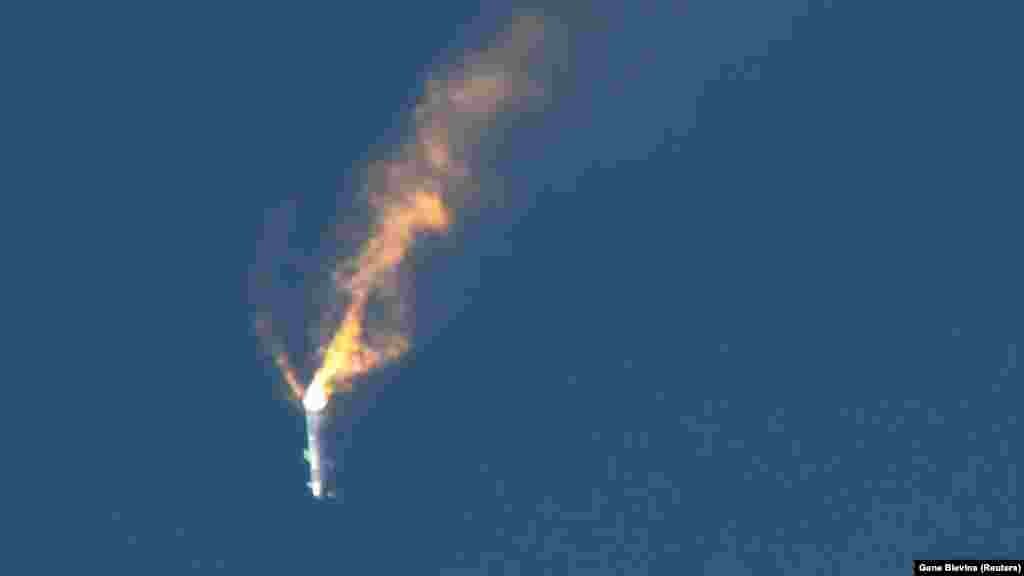 A rakétarendszer két része &ndash; a gyorsítórakéta és az űrhajó &ndash; nem tudott megfelelően szétválni felszállás után, valószínűleg ez idézhette elő a robbanást