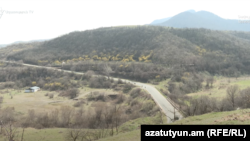 Armenia - A view of a road in Tavush region, April 22, 2024.