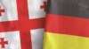 Флаги Грузии и Германии
