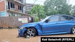 წყალდიდობა ქუთაისში. 26 ივნისი, 2024 წელი