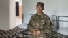 19-летний солдат-срочник Нуржигит Абдильпат на службе в армии. Фото Азаттыку предоставила его мать