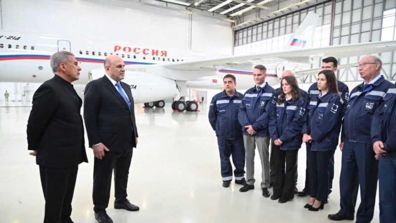 Апрельдә Казан авиация заводында Ту-214 очкычлары җитештерү планын 40 процентка гына үтәгәннәр 