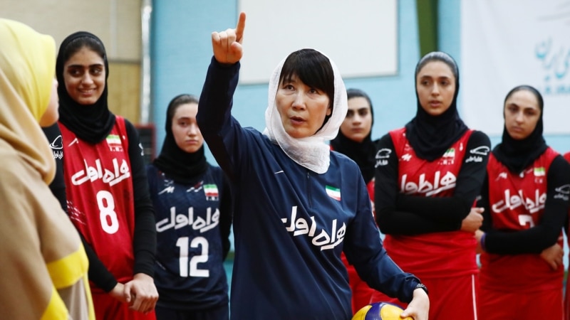 تمرینات تیم والیبال زنان با سرمربی جدید کره‌ای