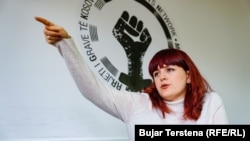 Besarta Breznica iz Mreže žena Kosova.