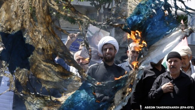 راهپیمایی حکومتی ضد اسرائیلی در تهران، ۲۵ فروردین ۱۴۰۲