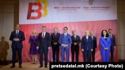 Samit lidera Procesa "Brdo-Brioni" u Skoplju u Severnoj Makedoniji, 11. septembra 2023. 