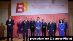 Samit lidera Procesa Brdo-Brioni u Skoplju u Severnoj Makedoniji, 11. septembra 2023.