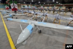 مراسم رونمایی از هواپیماهای بدون سرنشین ساخت ایران؛ منتشر شده از سوی ارتش جمهوری اسلامی