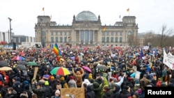 Protest protiv desničara u Berlinu, Njemačka, 3. februara 2024.