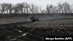 Українські військові поблизу лінії фронту в Запорізькій області, 12 лютого 2024 року