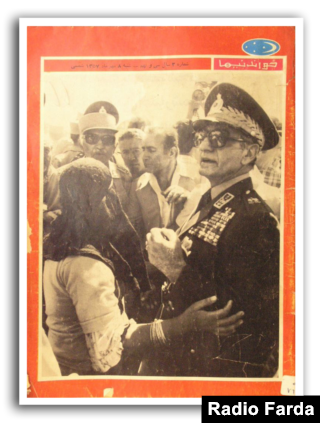 روی جلد مجله «خواندنی‌ها» در ماه‌های پیش از انقلاب ۵۷