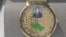A watch featuring the likeness of Turkmen President Serdar Berdymukhammedov 