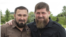 Уполномоченный по правам человека в Чечне Мансур Солтаев (слева) и глава республики Рамзан Кадыров