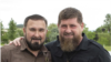 Уполномоченный по правам человека в Чечне Мансур Солтаев и глава республики Рамзан Кадыров