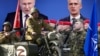 Путинская Россия против НАТО, коллаж