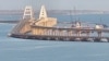 Заграждения у Керченского моста, июнь 2024 года