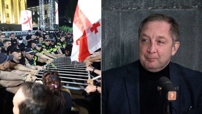 Экс-госминистр Грузии по евроинтеграции задержан на акции в Тбилиси