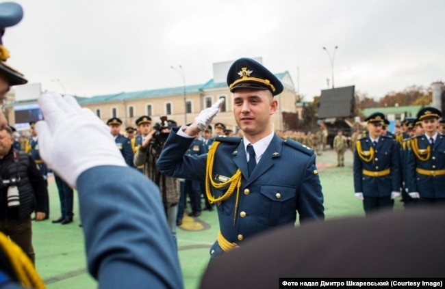 Пілот Збройних сил України Дмитро Шкаревський