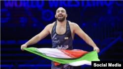 امیرحسین زارع، عضو تیم ملی کشتی آزاد ایران و قهرمان وزن ۱۲۵ کیلوگرم آسیا