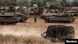 مستقر شدن تانک‌های ارتش اسرائیل در نزدیکی نوار غزه