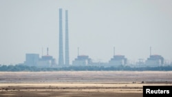 The Zaporizhzhya nuclear power plant (file photo)