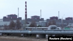 The Zaporizhzhya nuclear plant in Ukraine (file photo)
