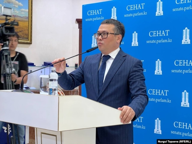 Заместитель министра культуры и информации Казахстана Канат Искаков